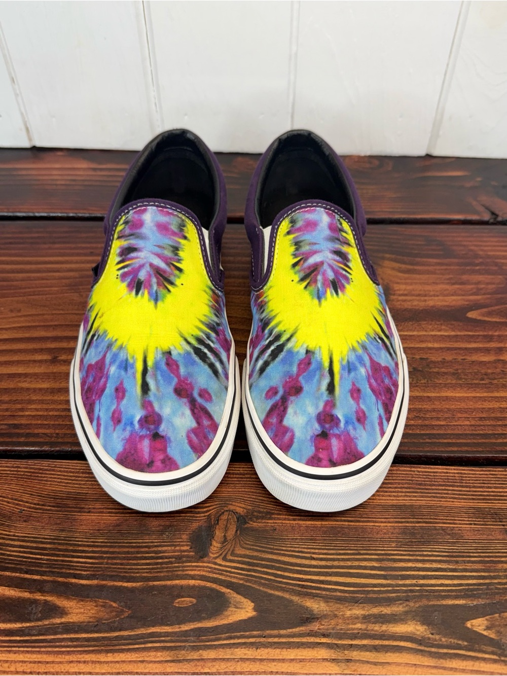 Vans Classic Slip-On Tie-Dye Sneakers Men’s 9.5 Women’s 11